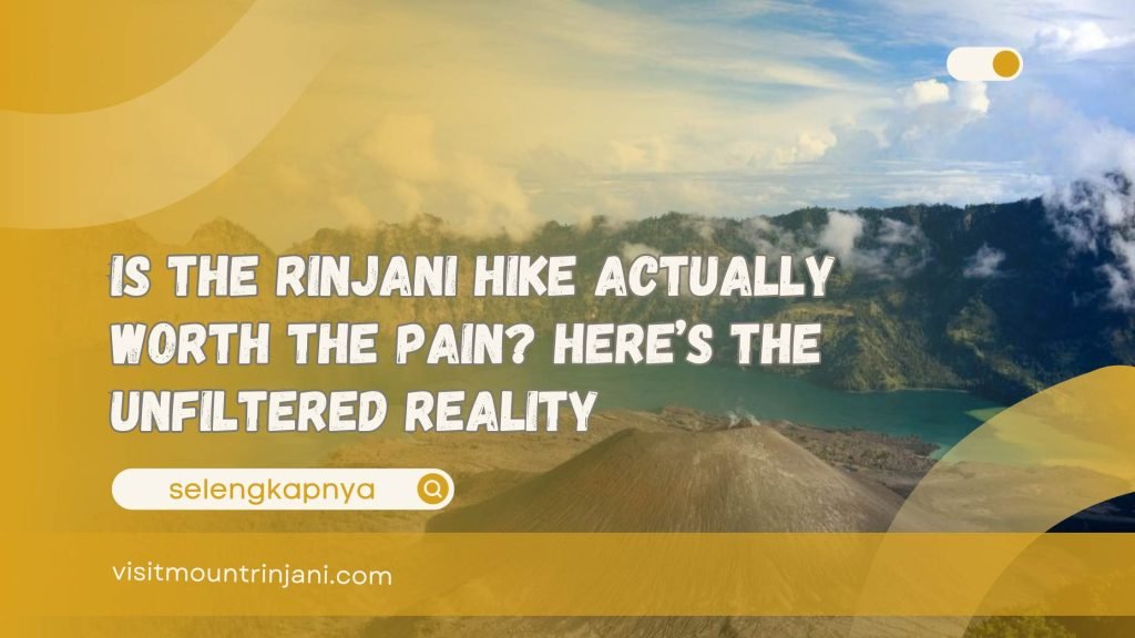 segara anak rinjani